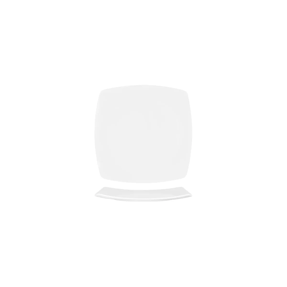 SUPERWARE SQUARE PLATE COUPE 190mm (*49000*) = PACK OF 12 X EACHES