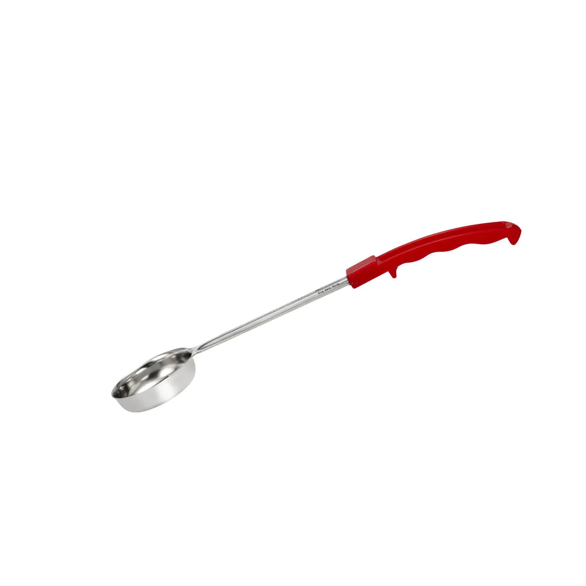 CHEF INOX FOOD PORTIONER SOLID S/S 60ml/2oz RED HDL (*36161*) = PACK OF 12 X EACHES