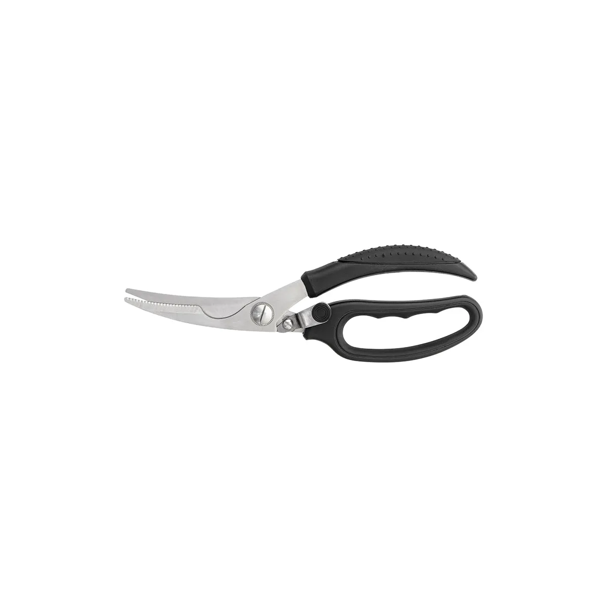CHEF INOX POULTRY SHEARS w/BLACK PP&TPR HDL 230mm (*07390*) =  1 X EACH