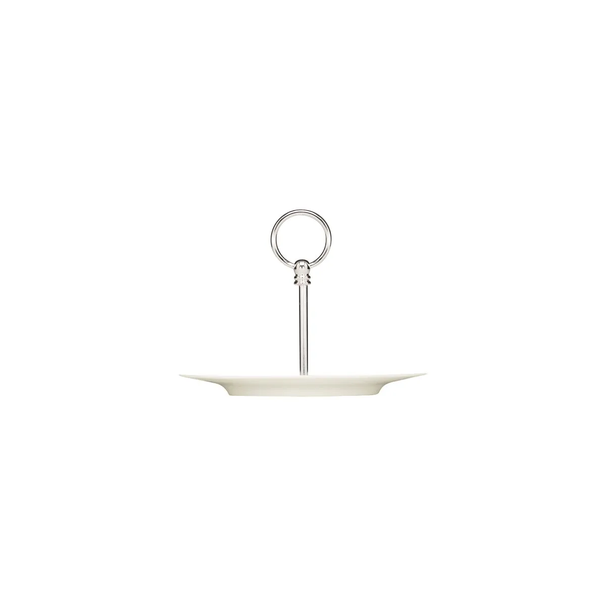 PURITY SERVING STAND 1 TIER FLAT PLATE w/RIM 225x170mm (*BHS6697301*) = PACK OF 2 X SETS