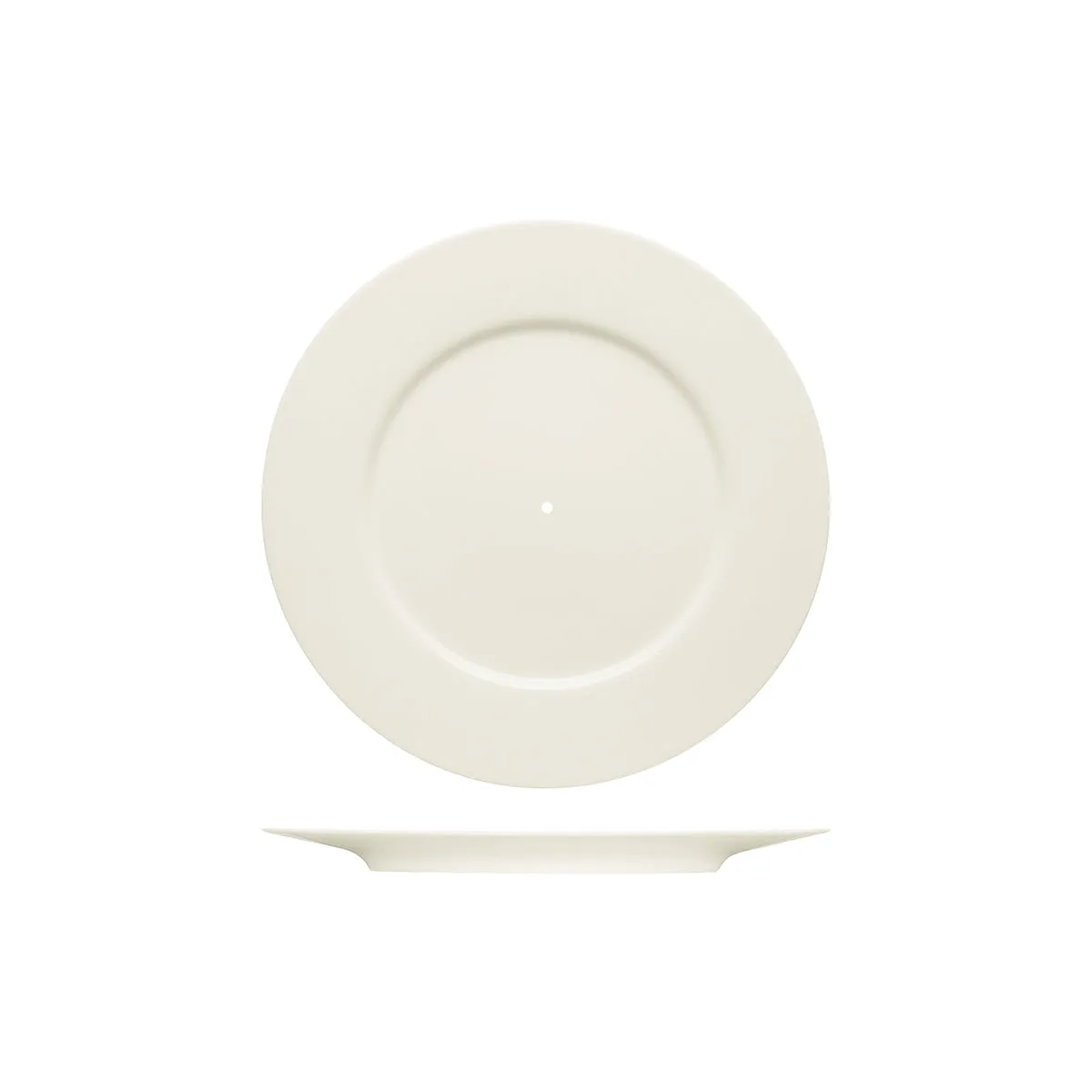 BAUSCHER PURITY RND PLATE w/RIM 290mm TO SUIT SERVING STAND (*BHS6697202*) = PACK OF 6 X EACHES
