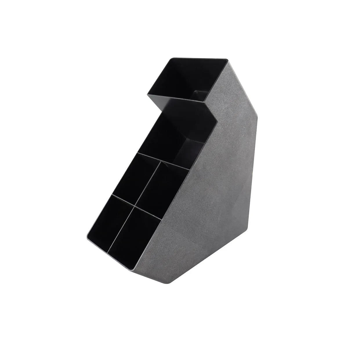 CHEF INOX NAPKIN,STRAW&CONDIMENT PACKET ORGANISER BLACK (*08660*) = 1 X EACH