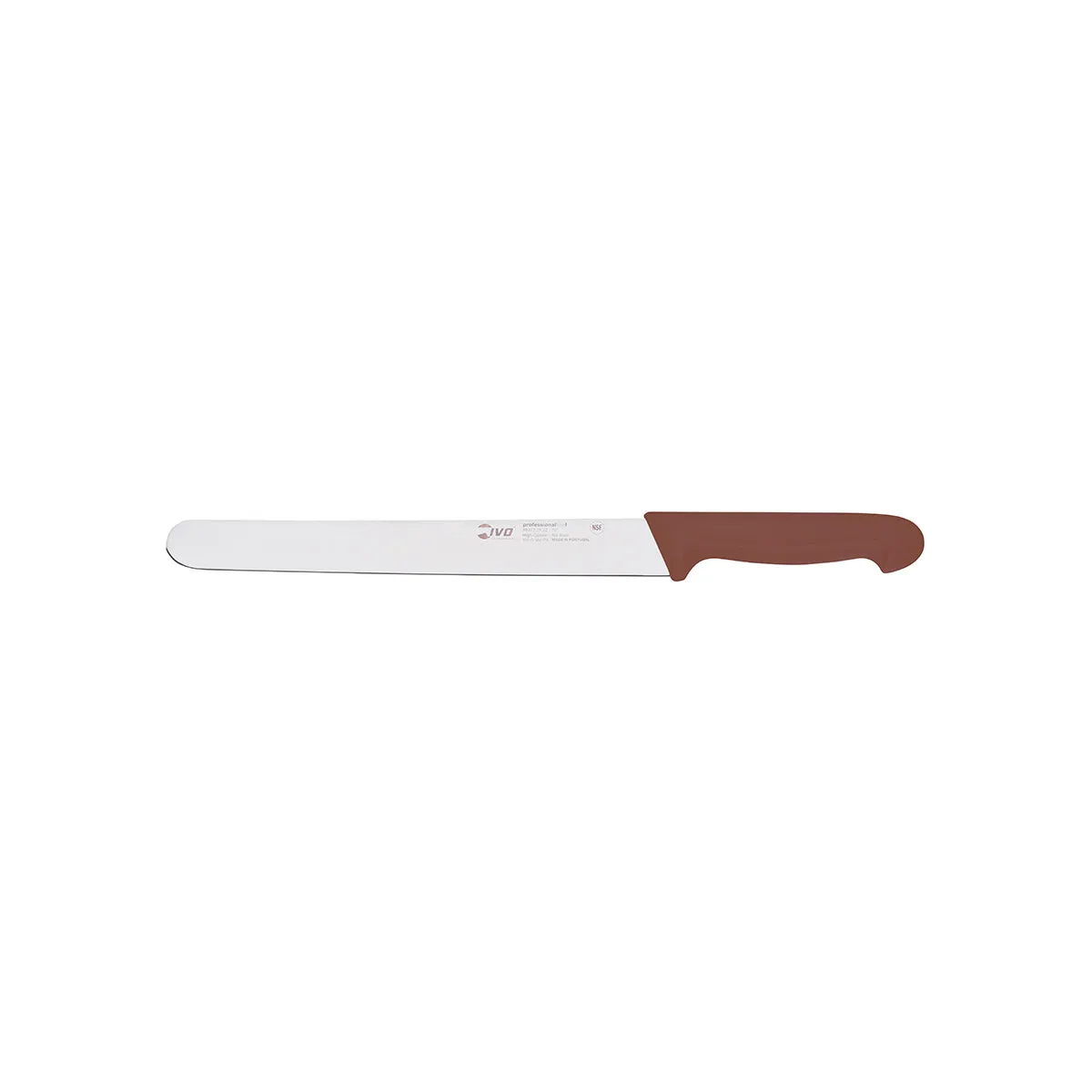 IVO PROFESSIONAL "55000" ROAST SLICER 250mm BROWN (*25425*) =  1 X EACH
