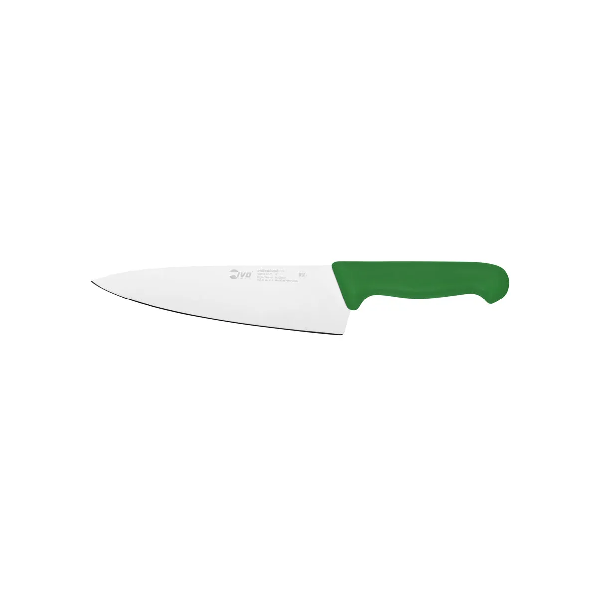 IVO PROFESSIONAL "55000" CHEFS KNIFE 200mm GREEN (*25448*) = 1 X EACH