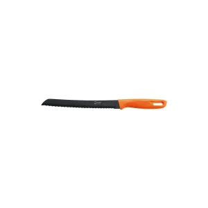 IVO EVO "221000" BREAD KNIFE SERRATED 205mm ORANGE/TITANIUM (*27098*) = PACK OF 6 X EACHES