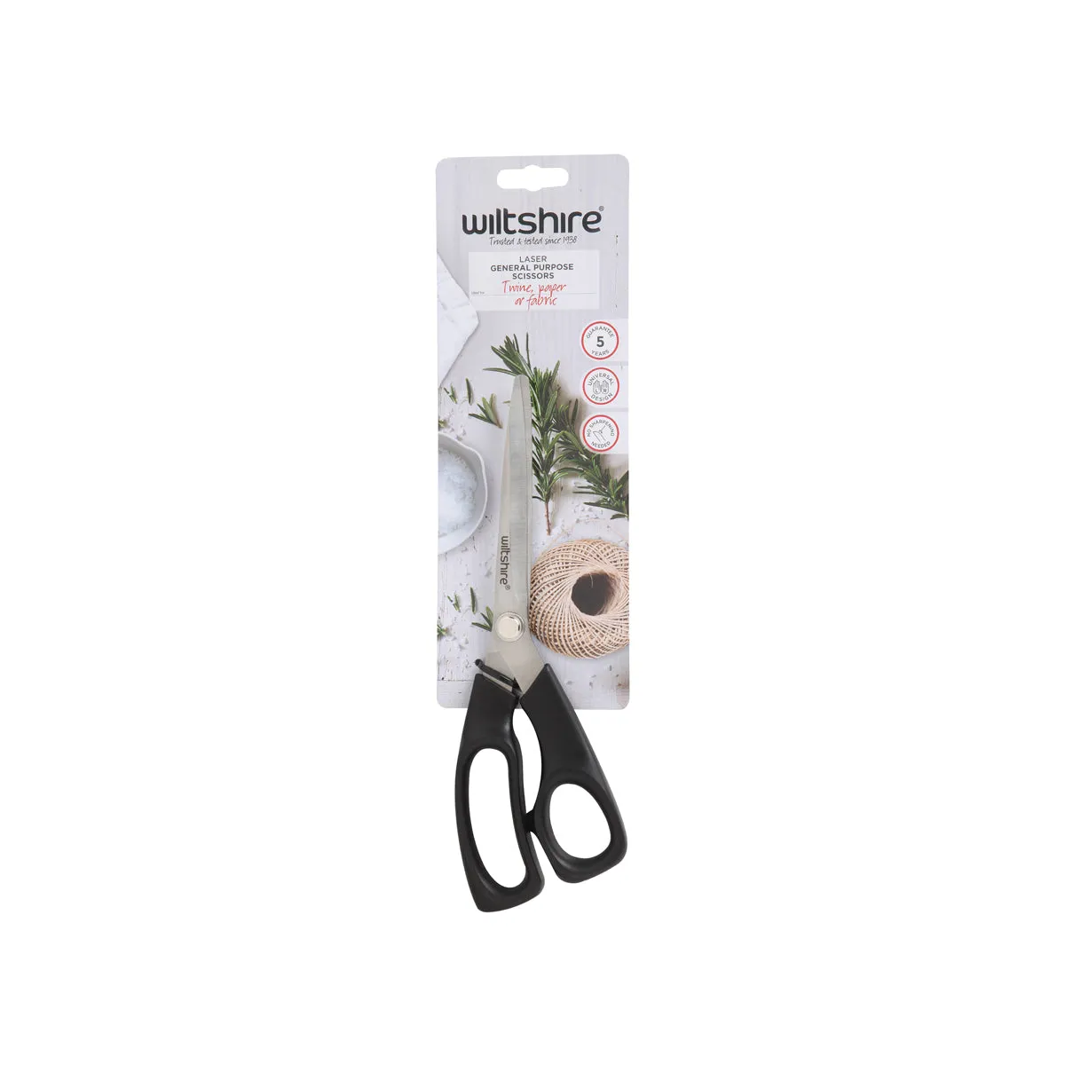WILTSHIRE LARGE GENERAL PURPOSE SCISSORS (*WLTLASE9804*) = PACK OF 6 X EACHES