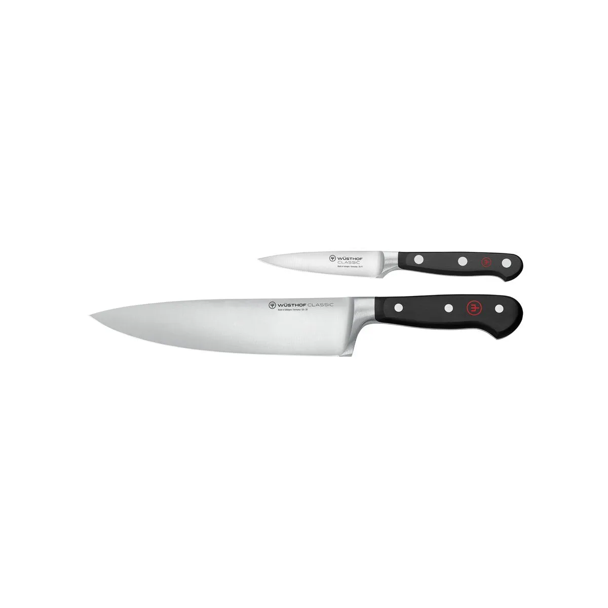 WUSTHOF CLASSIC COOK'S AND PARING KNIFE SET 2pc (1120160206W (*28100*) = 1 X EACH