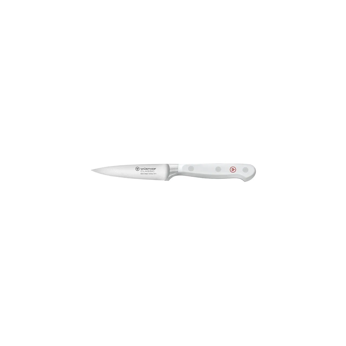 WUSTHOF CLASSIC WHITE PARING KNIFE 90mm (1040200409W) (*28172*) =  1 X EACH