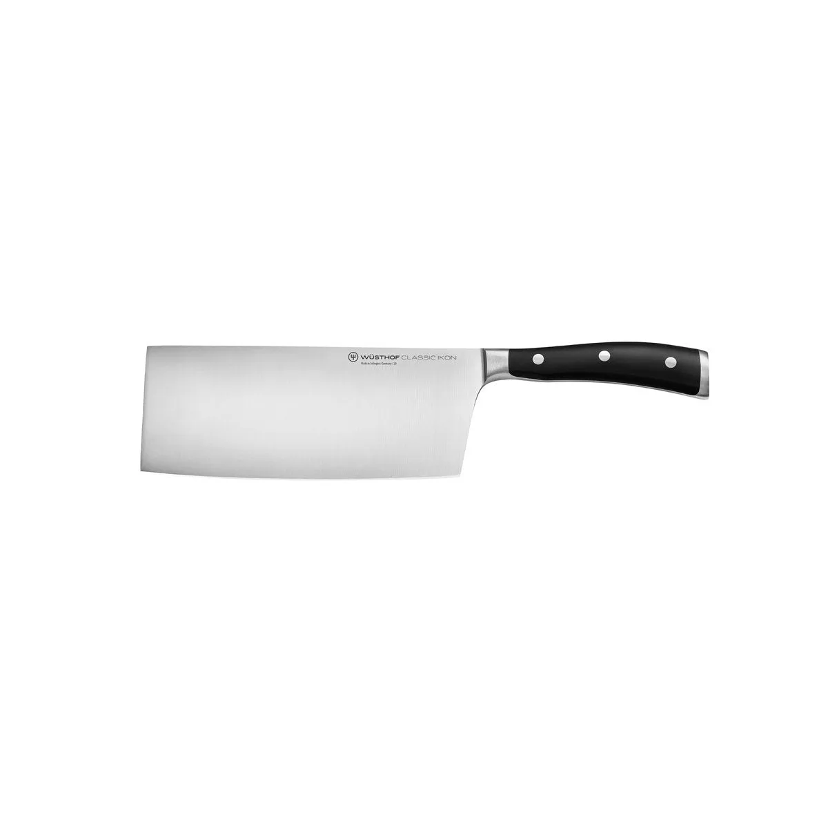 WUSTHOF CLASSIC IKON BLACK CHINESE CHEF KNIFE 180mm(10403318 (*28009*) = 1 X EACH