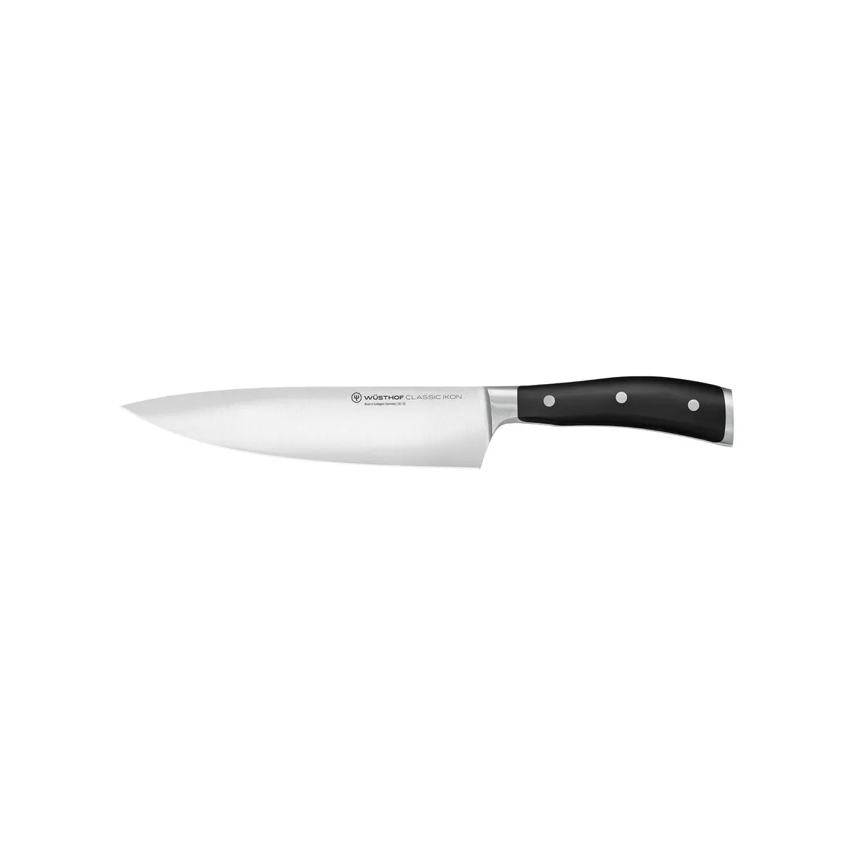 WUSTHOF CLASSIC IKON BLACK COOK'S KNIFE 200mm (1040330120W) (*28012*) = 1 X EACH