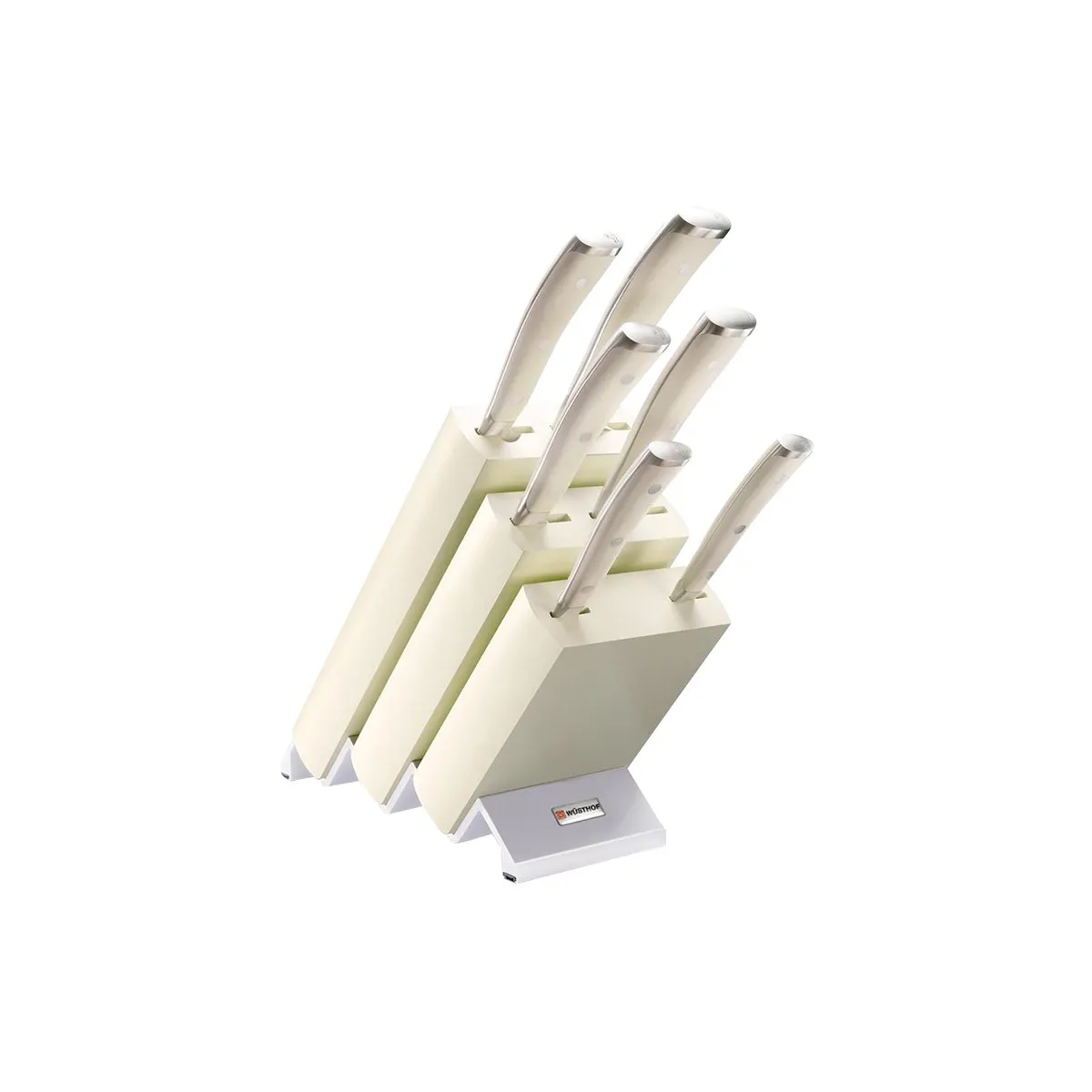WUSTHOF CLASSIC IKON CRÈME KNIFE BLOCK SET 7pc (1090470602W) (*28051*) =  1 X EACH