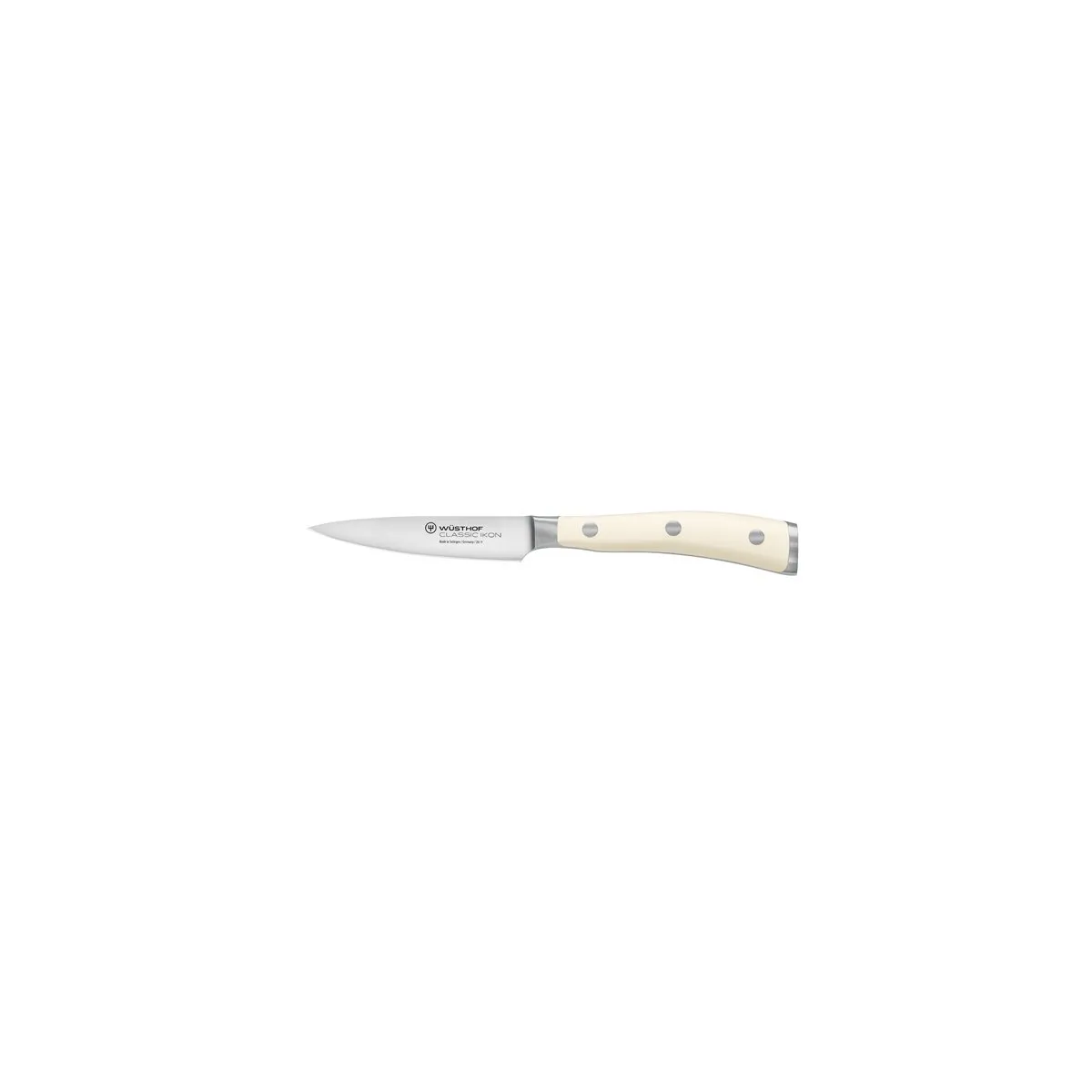 WUSTHOF CLASSIC IKON CRÈME PARING KNIFE 90mm (1040430409W) (*28039*) =  1 X EACH
