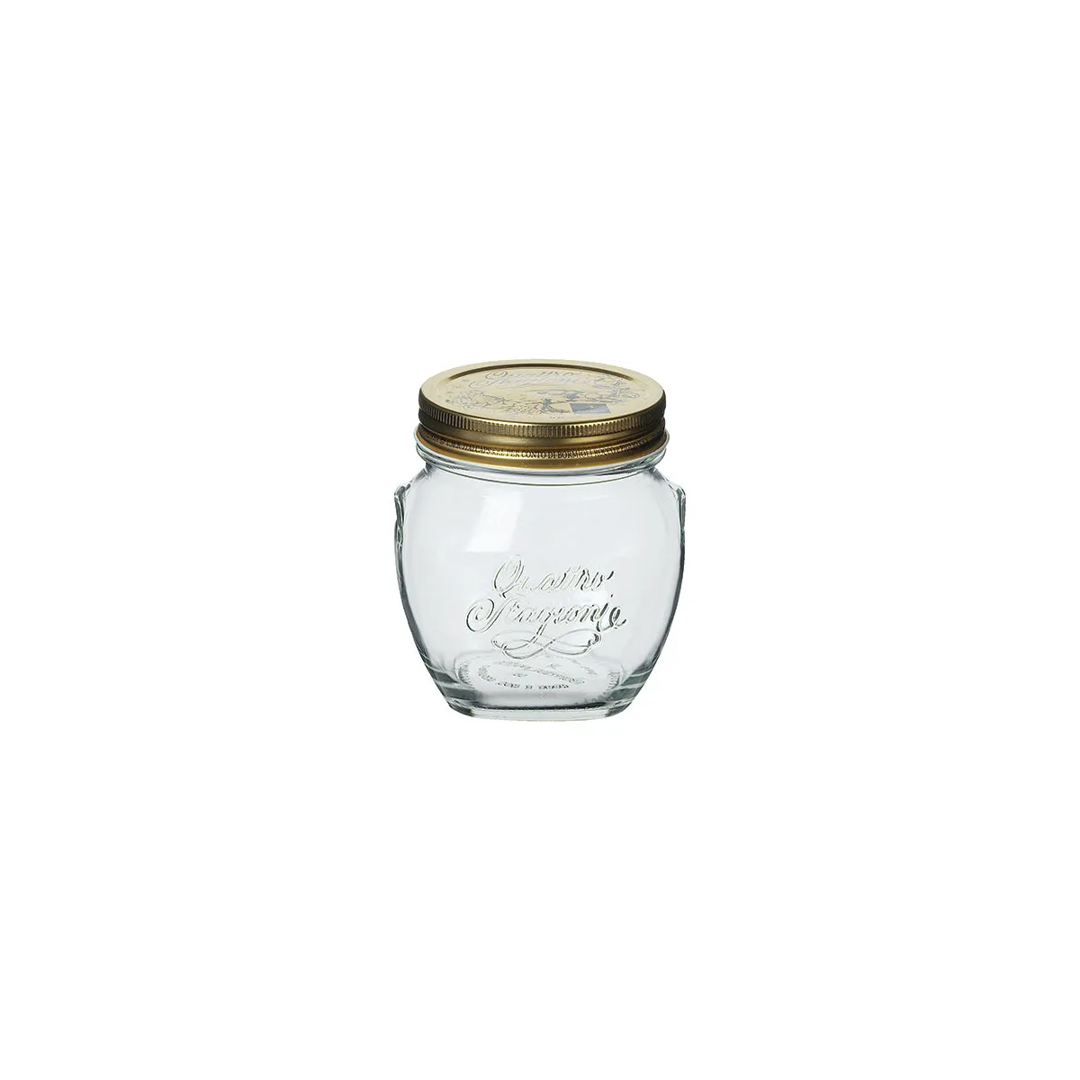 QUATTRO STAGIONI JAR 94mm, 0.3lt 70mm LID (3.65610) (*340-012*) = PACK OF 12 X EACHES