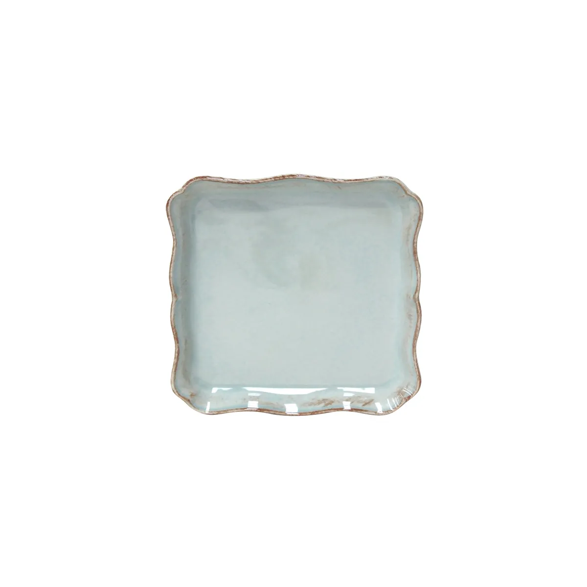 COSTA NOVA ALENTEJO SQR TRAY 210x207x28mm TURQ (JP211-TRQ) (*300066*) = PACK OF 2 X EACHES