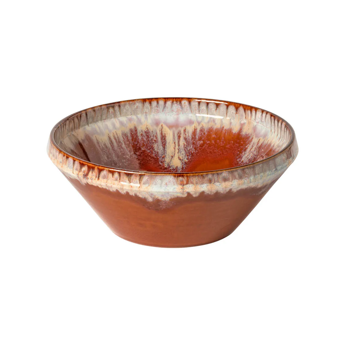 CASAFINA POTERIE SERVING BOWL 25 CARAMEL-LATTE (VAS251-LAT) (*401268*) = 1 X EACH