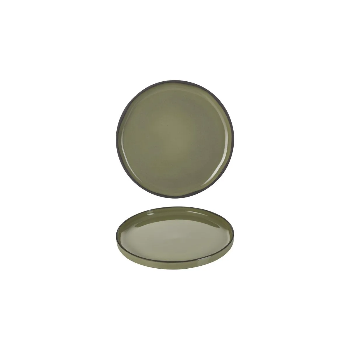 REVOL CARACTERE ROUND PLATE 210mm CARDAMON (*RV652801*) = PACK OF 4 X EACHES