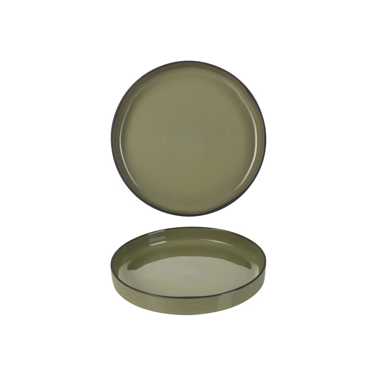 REVOL CARACTERE ROUND COUPE BOWL 230x33mm, 500ml CARDAMOM (*RV652746*) = PACK OF 4 X EACHES