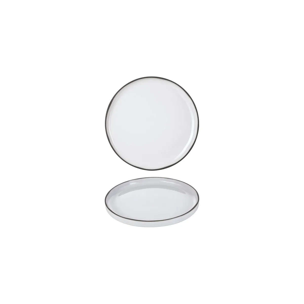 REVOL CARACTERE ROUND PLATE 150mm WHITE CUMULUS (*RV652845*) = PACK OF 4 X EACHES
