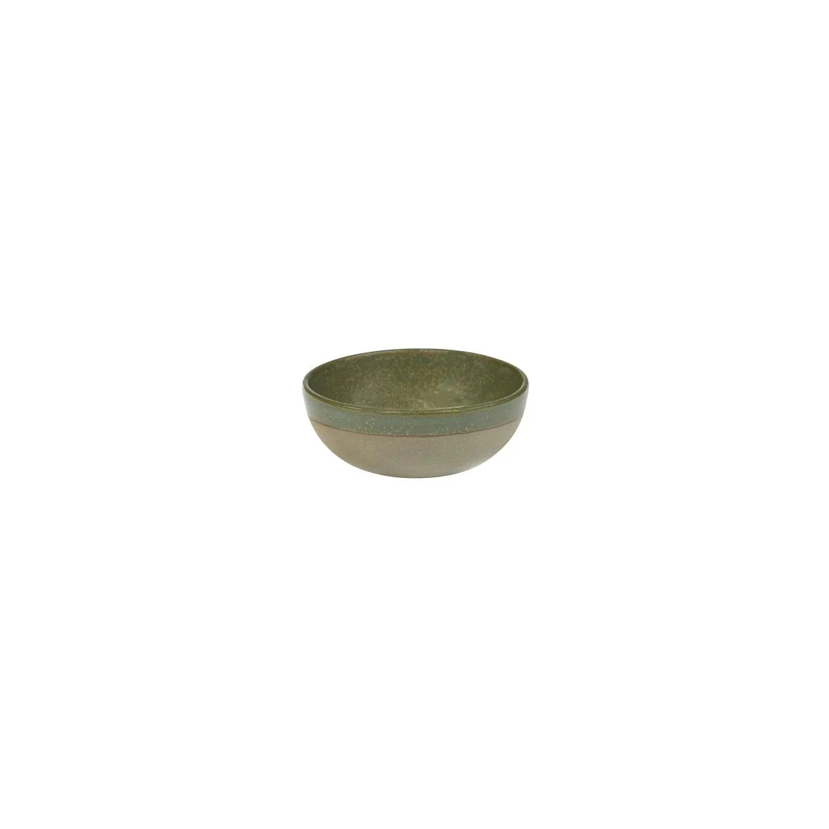 SERAX SURFACE MEDIUM ROUND BOWL 110x45mm GREY/CAMOGREEN (*SERAXB5116208A*) = PACK OF 8 X EACHES