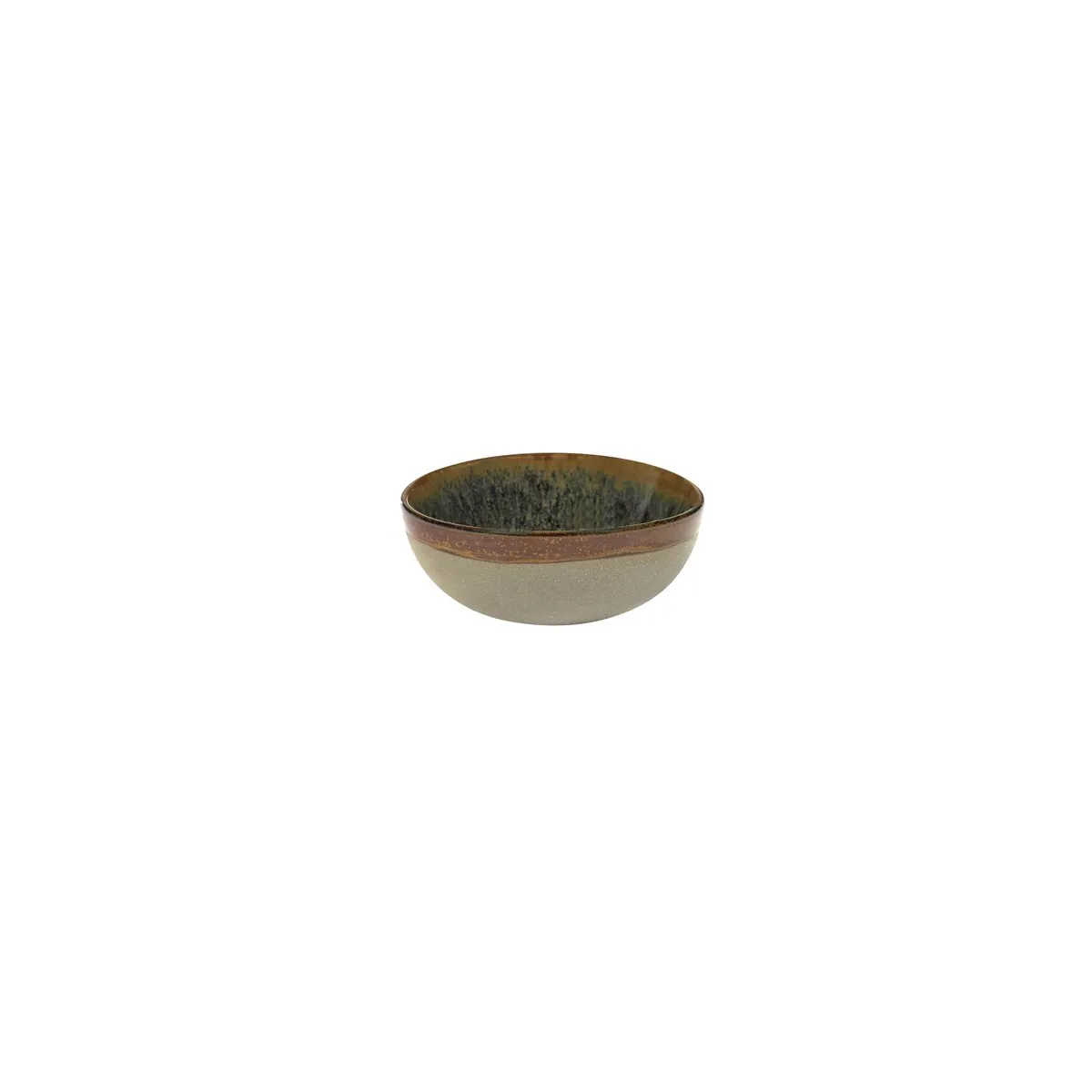 SERAX SURFACE MEDIUM ROUND BOWL 110x45mm GREY/INDI GREY (*SERAXB5116208B*) = PACK OF 8 X EACHES