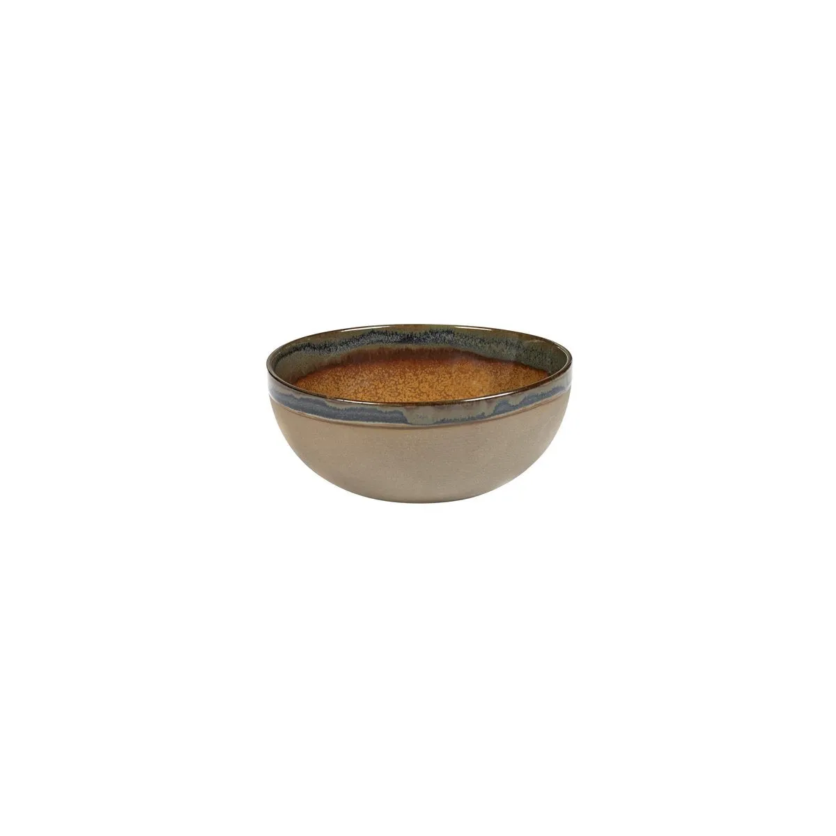 SERAX SURFACE ROUND BOWL 190x80mm, 1.4lt RUSTY BROWN (*SERAXB5116212C*) = PACK OF 4 X EACHES