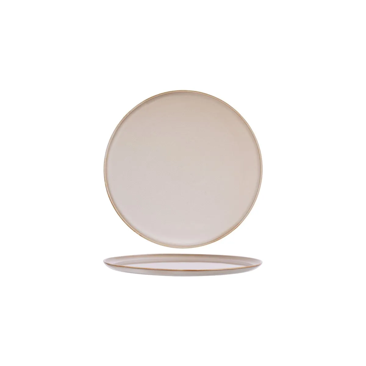 SERAX TERRES DE REVES MEDIUM ROUND PLATE 220mm MISTY GREY (*SERAXB5116160*) = PACK OF 4 X EACHES