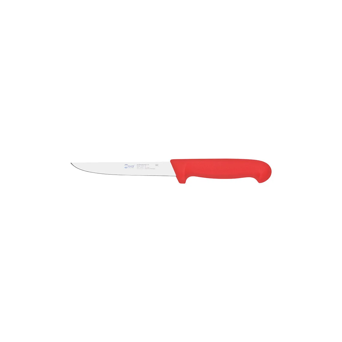 IVO PROFESSIONAL "55000" BONING KNIFE 150mm RED (*25465*) = 1 X EACH