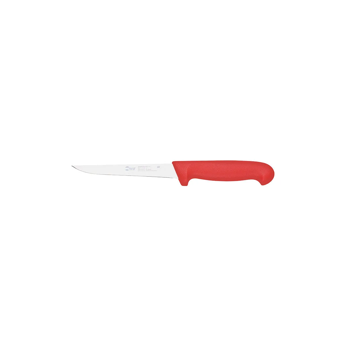 IVO PROFESSIONAL "55000" BONING KNIFE 150mm RED (*25466*) = 1 X EACH
