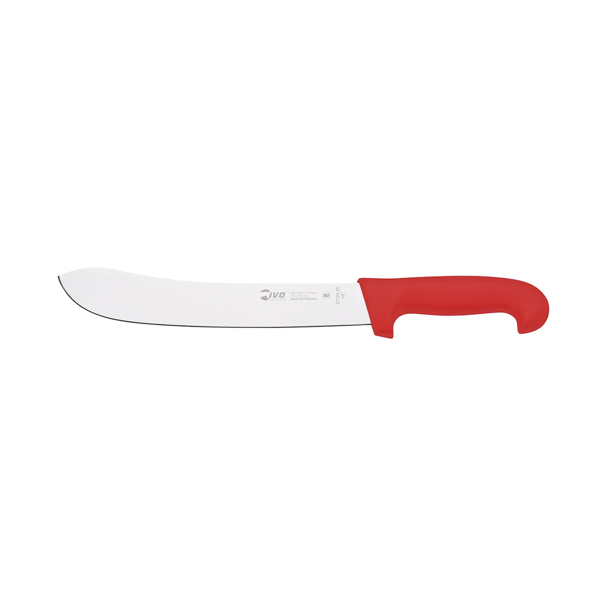 IVO PROFESSIONAL "55000" BUTCHERS KNIFE 250mm RED (*25468*) = 1 X EACH