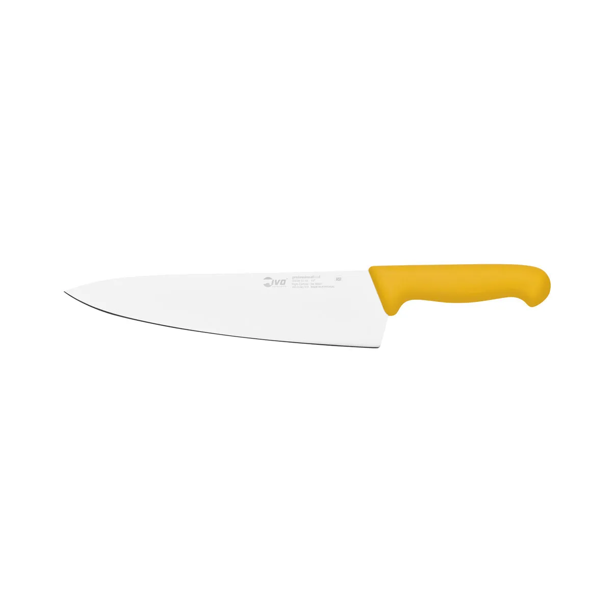 IVO PROFESSIONAL "55000" CHEFS KNIFE 250mm YELLOW (*25495*) =  1 X EACH