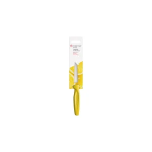 WUSTHOF CREATE B/NOSE PARING KNIFE 80mm YELLOW H/SELL (11453 (*28496*) = 1 X EACH