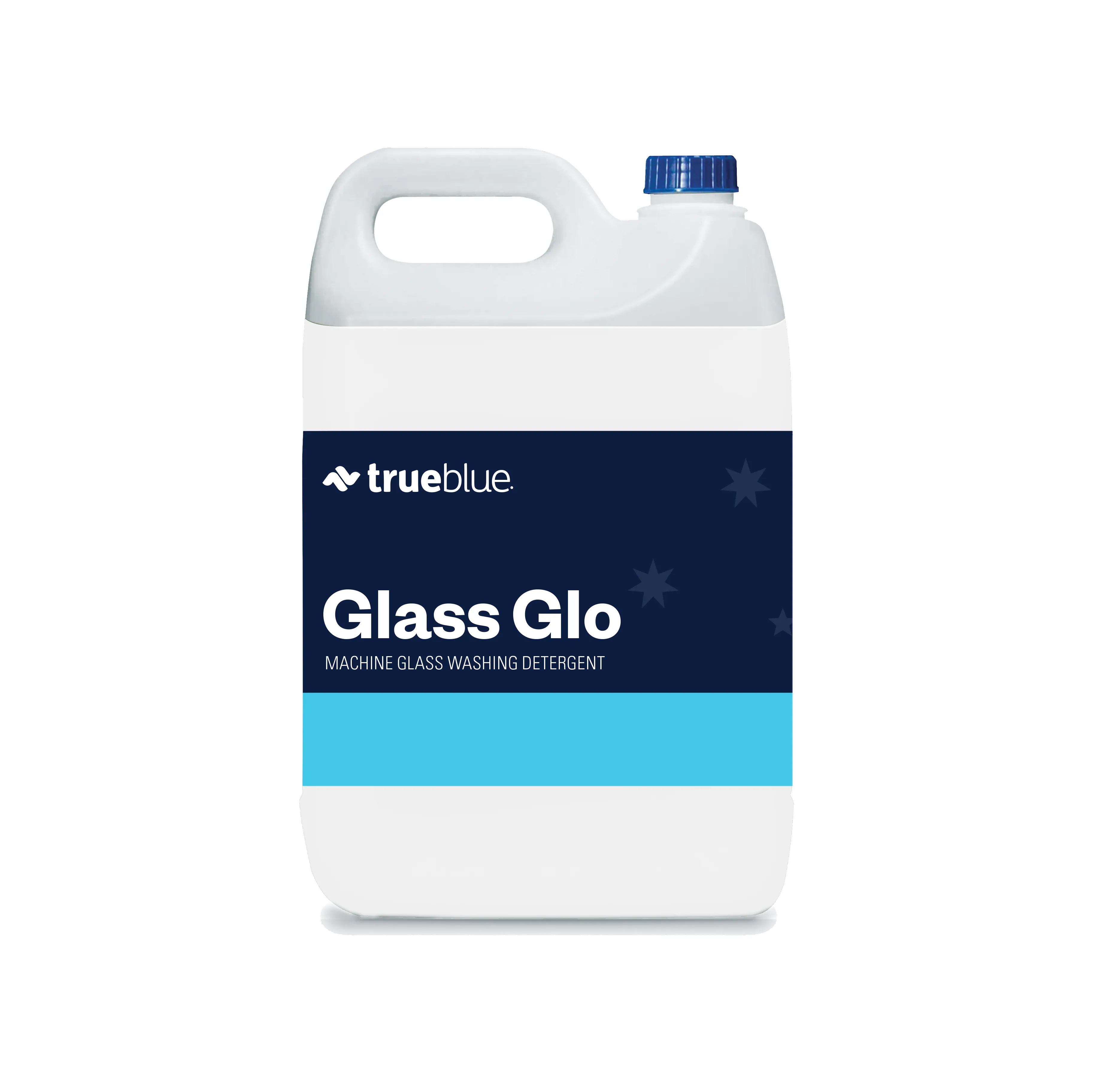 True Blue Glass Glo Machine Glass Washing Detergent 5L - Each